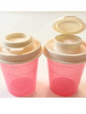 Tupperware Salt & Pepper Shakers